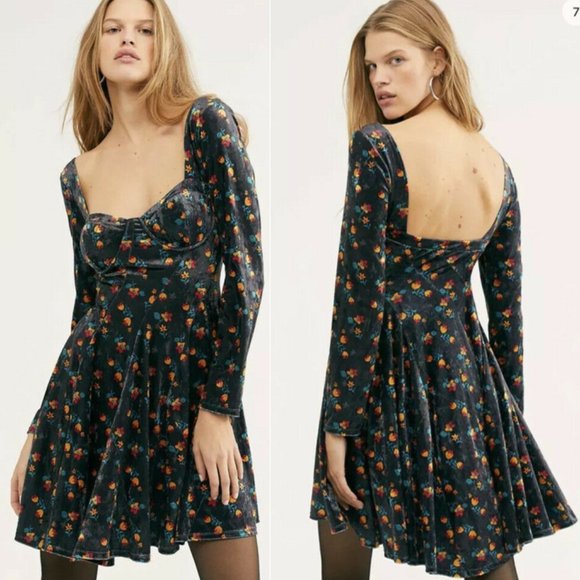 NEW Free People Regina Mini Dress - Picture 1 of 6